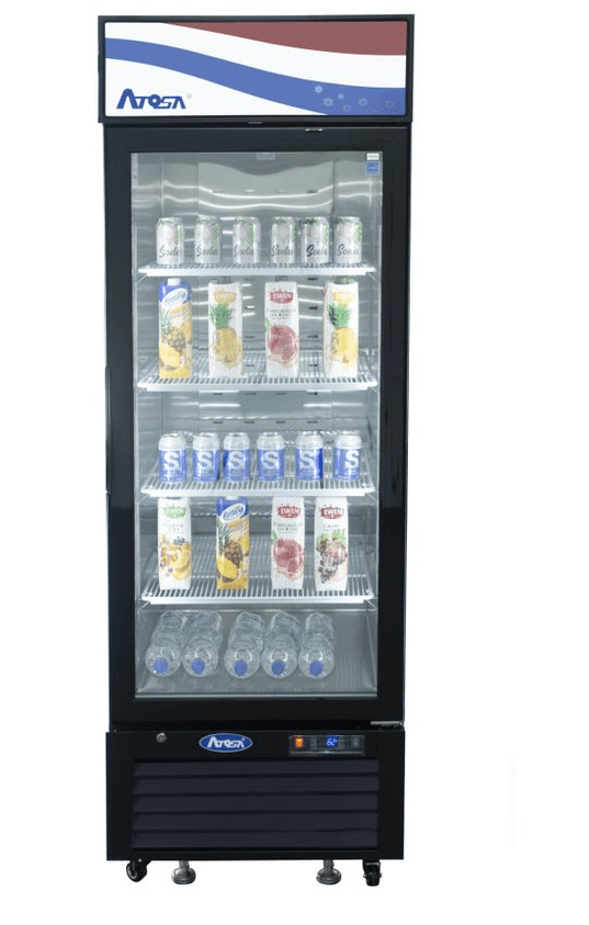 Atosa MCF8720GR 19.4 cu ft Single Section Freezer Merchandiser 1-Door Glass Freezer/Merchandiser Atosa 