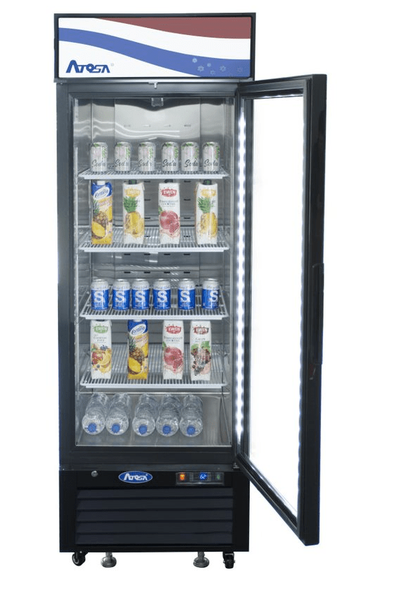 Atosa MCF8720GR 19.4 cu ft Single Section Freezer Merchandiser 1-Door Glass Freezer/Merchandiser Atosa 