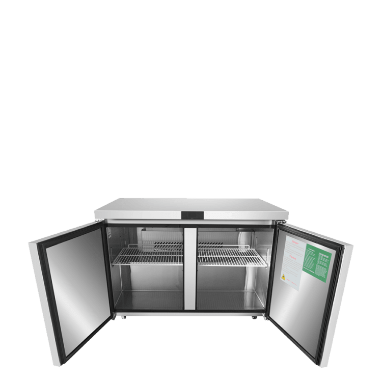 Atosa MGF8403GR 60" Double Door Undercounter Reach-in Refrigerator Undercounter Atosa 