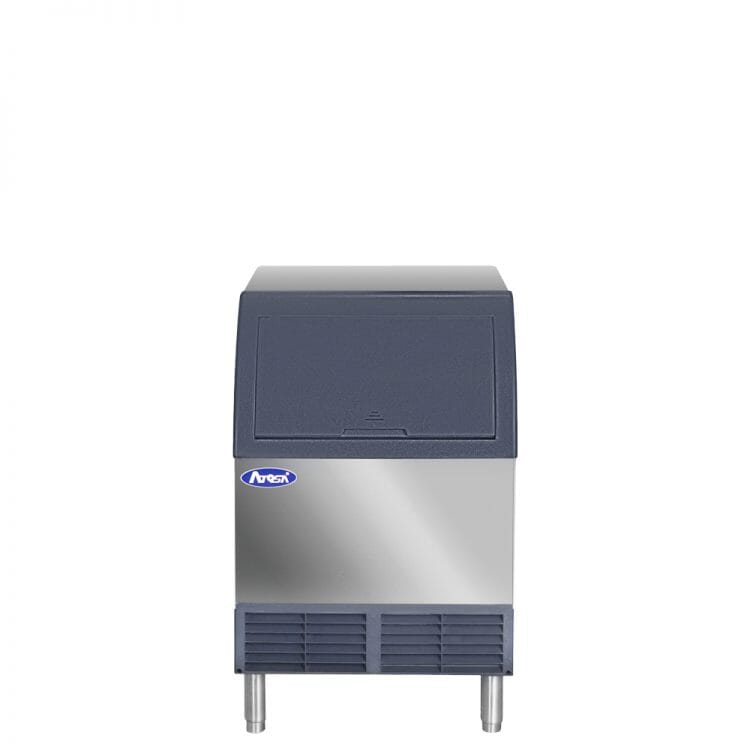 Atosa YR280-AP-161 Undercounter Cube-Style Self-Contained Ice Maker, 283lb/24hr With Built-In 88lb Storage Bin Atosa 