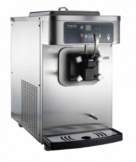 PASMO S110FW2 - Gravity-Fed, Single Flavor, Table Top Soft Serve Freezer, Water Cooled 220 v / 60 hz 1p Soft Serv Pasmo 